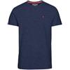 JACK & JONES Jjepaulos Tee SS Crew Neck Noos Pls T-Shirt Uomo, Blu Denim, 5XL