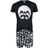 LOONEY TUNES Coyote Moonlight Uomo Pigiama Multicolore M 100% Cotone Regular Regular