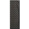 GUESS Sciarpa Elegante in Poliestere, Nero con Logo Dorato, Sostenibile, 60 x 180 cm, Art. AW5450POL03