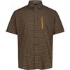 CMP Camicia da Trekking a Maniche Corte con Taschino da Uomo, 35S7807 (IT, Numero, 48, Regular, Regular, Blue/Curcuma)