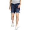 MUSTANG Pantaloncini da donna, bermuda corti, in jeans, vestibilità normale, in denim elasticizzato, cotone, blu, w25 w26 w27 w28 w29 w30 w31 w32 w33 w34, Medium Dark (782), 26W