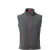 PAYPER HORIZON R. 2.0 Gilet da Uomo Leggero Non Imbottito in Nylon Giubbino Smanicato, colore: SMOKE, Taglia: 3XL