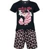 Alice in Wonderland Cheshire Cat - We're all Mad Here Donna Pigiama Multicolore M 100% Cotone Regular