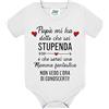 Generico Body Bimbo o Bimba Neonato Bebè Pagliaccetto papà Mi ha Detto Che Sei Stupenda e Che Sarai Una Mamma Fantastica, Non Vedo l'ora di conoscerti! Idea Regalo dolcissima per Futura Mamma! (0-3 Mesi)