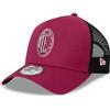 New Era A-Frame - Cappello da camionista AC Milan Ruby, taglia unica, Rubino, Taglia unica