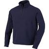 ISSA FELPA DA LAVORO MONVISO taglia M - DP.1066180 - In micropile con mezza zip. Elastico regolabile al fondo. CE