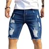 Oanviso Pantaloncini di Jeans Uomo Bermuda Shorts Denim Estivi Pantaloncini Corti Casual Slim Corto Jeans A Blu XXL