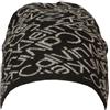 Calvin Klein Cappello Uomo CK Cuffia Misto Lana e Cachemire Tessuto logato Articolo ZM0ZM02444, BAX Black/Nero, Unica - One Size