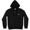 Lotto Giacca Tuta Donna LA1020 Full Zip in Felpa con Cappuccio e Tasche Laterali. Nero XL