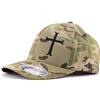 LA PATCHERIA Cappellino Uomo Con Visiera Flexfit Per Softair, Berretto Militare Tattico, Cappello Donna E Ragazzo Unisex Trucker Resistente Senza Poliestere - LA PATCHERIA - Bravo Seal Team Multicam® (L-XL)