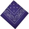 Pawakabano Bandana bandana fazzoletto da motociclista fazzoletto in cotone paradenti pirata, viola., 24er
