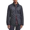 Barbour, giacca sportiva da uomo con impunture, color oliva Navy blue Medium