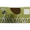 FILODORO 2 pezzi collant donna 13 den diva 20 den blues 40 den gran riposo 50 den micro con profumatore saggio 20 den bronzo 5