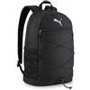 PUMA Plus Backpack II Zaino, Black, One Size Unisex-Bambini e Ragazzi