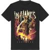 In Flames Foregone Space Uomo T-Shirt Nero 100% Cotone Regular
