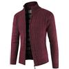 Hearda Cardigan Uomo con Zip, Invernale Caldo Lavorato in Maglia Cappotto Casual Maniche Lunghe Maglione Slim Fit Pullover Giacca Autunno Cappotti for Maschio Outwear