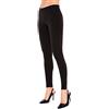 ROSSOPORPORA 2 Leggings Donna Nero in Cotone Elasticizzato.Taglia 3XL