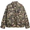 Superdry Giacca militare da donna decorata M65, Verde salvia scuro, 46