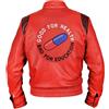 e Genius e_Genius Akira Manga Series Shotaro Kaneda Pill Capsule Rosso Biker Costume Cosplay Giacca Bomber in pelle Uomo, Rosso, S