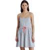 Noidinotte; more than pyjamas Noidinotte - Camicia da Notte Donna in Cotone con Spalline Sottili e Stampa Coralli Articolo Summer e Fruits - L Azzurro