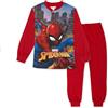 MARVEL Pigiama Spiderman per Bambino in Cotone Leggero 3 Anni a Maniche Lunghe 7075