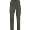 Kappa - Pantaloni Cargo, Uomo, Verde, Nylon, Palestra, Logo CARGOL, Taglia: 2XL