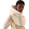 MaNMaNing Finto gilet da donna senza manche giacca imbottita leggera con cappuccio staccabile e zip per l inverno come accessorio moda e caldo Elegante