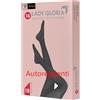 p age Gloria Med Lady Autoreggenti a Compressione Graduata, 18-20 mmHg, Calze di Supporto per Circolazione e Gravidanza, Colore Nero