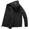 Generico Giacche Militari Softshell da Uomo Fodera da Esterno Giacca Antivento Impermeabile con Cappuccio Giacche tattiche Calde Multitasche per Escursioni di Caccia,Forte praticità