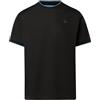 NORTH SAILS T-Shirt Uomo in piqué Coolmax di Poliestere Riciclato con Patch North Tech