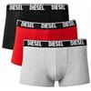 Diesel SHAWNTHREEPACK-RG - Boxer da uomo, nero, grigio, bianco, S