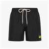 SUN68 Swim Pant with Logo Fluo Taglia XL