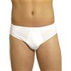 AXIOM 6 SLIP UOMO AXIOM 099 IN PURO COTONE FILO DI SCOZIA (4, Bianco)