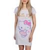 sarcia.eu Hello Kitty Camicia da Notte Grigia da Donna, Camicia da Notte in Cotone (Grigio, XS)