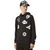New Era Felpa con Cappuccio NBA Multi Team, Nero, M, Uomo