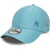 New Era Cappello da baseball 9Forty Tona Flawless MLB New York Yankees da adulto, colore: blu pastello