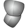 Saucer Lenti di ricambio premium per occhiali da sole Oakley Sylas OO9448, High Definition - Chrome Metal Polarized, Taglia unica