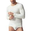 SalGiu Maglia (2 Pezzi) Intima 100% Lana e Cotone Girocollo Manica Lunga (XL)