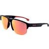 Carrera Ducati CARDUC 028/S OIT Black Red Sunglasses Man Injected, Square, 63