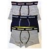 Navigare Boxer Uomo Fantasia e in Cotone Confezione da 6 PZ (6/XL, 2926 NER Grigi Mel Navy)