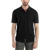 Giosal Polo Maglia Filo Uomo Cardigan Bottoni T-Shirt con Colletto Casual Cardigan Vari Colori (IT, Testo, XL, Regular, Regular, Bianco)
