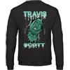 Bughyprint Felpa Girocollo Unisex Moda Outfit Rap Rapper Travis Scott 2, L