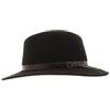 Votrechapeau - Cappello tipo Fedora in feltro ripiegabile, Marius nero 54 cm