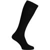 LINDNER socks Max Lindner 5 paia di calze al ginocchio di alta qualità (calze lunghe) in cotone per uomo e donna qualità dal 1921 Nero 48-50