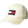 Tommy Hilfiger Berretto da baseball Tommy Jeans Uomo, Hilfiger Bianco, Taglia unica