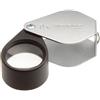Eschenbach 11768 - Lente pieghevole in metallo, Lente aplanatico fatta di silicio, Dimensioni Lente: Ø 21 mm, Ingrandimento: 8x
