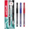 uni-ball UM-151 Signo Gel Grip Penna Rollerball 0,7 mm inchiostro nero, blu e rosso, confezione da 3