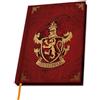 ABYSTYLE HARRY POTTER Quaderno A5 Grifondoro - Prodotto Ufficiale - 120 pagine - Formato A5 - Copertina rigida - Design Blason della casa