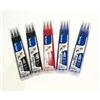 PILOT [5 Pack] Frixion Ball Clicker Refill,Cariche 0,7mm, Colori misti: Nero, Blu e Rosso,3 set x 5 Confezioni