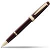 Cross Bailey Light - Penna roller (tratto F, inchiostro: nero, con confezione regalo inclusa), vernice rossa con raccordi dorati